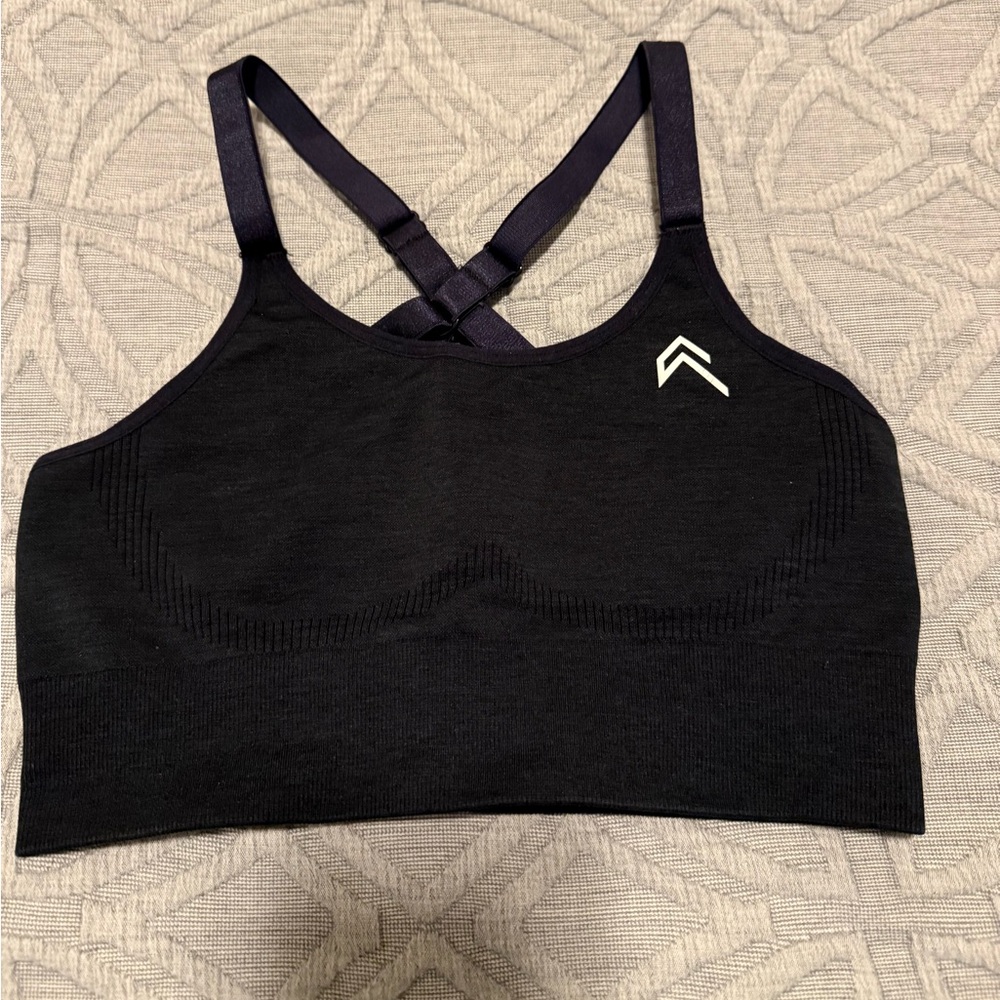 Oner Active classic seamless bra, size S, black